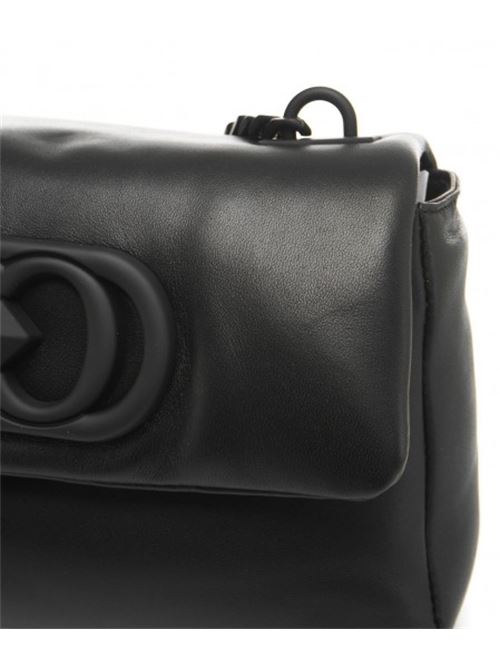 cosmos shoulder bag leather LA CARRIE | 132P-IV-292-LEABLACK